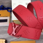 Replica lv shape 40mm belt red