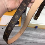Replica LV monogram women belt