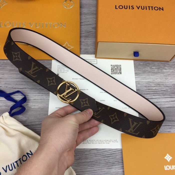 Shop Louis Vuitton 2021-22FW Lv All Around 35Mm Reversible Belt
