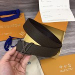 Replica LV Taiga Leather Belt