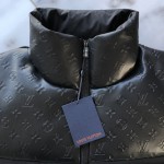 Replica Louis Vuitton Oversized Puffer Jacket Black