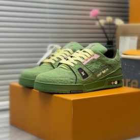 Replica LV Trainer Sneaker green