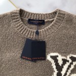 Replica Louis Vuitton Wool Blend Crewneck