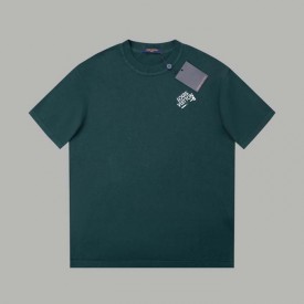 Replica Louis Vuitton Signature Short-Sleeved T-Shirt