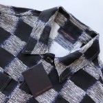 Replica Louis Vuitton Damier Wool Overshirt