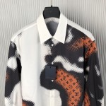 Replica Louis Vuitton Long-Sleeved Cotton Shirt
