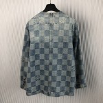 Replica Louis Vuitton Damier Denim Chic Jacket