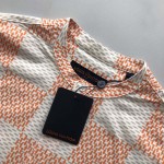 Replica Louis Vuitton Short-Sleeved Officer Collar Shirt