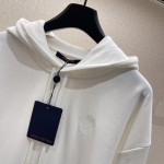 Replica Louis Vuitton Embroidered Jersey Hoodie