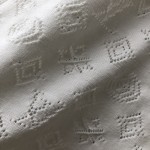 Replica Louis Vuitton Monogram Pointelle Short-Sleeved Cotton Polo