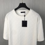Replica Louis Vuitton Monogram Fil Coupe Cotton T-Shirt