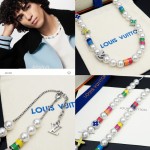 Replica Louis Vuitton MNG Pearls Party Necklace