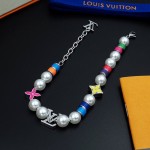 Replica Louis Vuitton MNG Pearls Party Bracelet