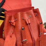 Replica Louis Vuitton Epi Christopher MM Red Backpack
