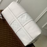 Replica Louis Vuitton Taigarama Keepall Bandouliere 50 White