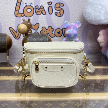 Replica Louis Vuitton Cream Mini Bumbag M83275