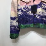 Replica Louis Vuitton Landscape Denim Jacket