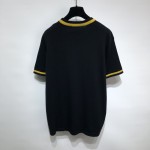 Replica Louis Vuitton Intarsia Football T-Shirt