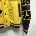 Replica Louis Vuitton Leather Embroidered Varsity