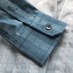 Replica Louis Vuitton Damier Striped Long Sleeve Shirt