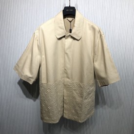 Replica Louis Vuitton Monogram Workwear Short-Sleeved Shirt