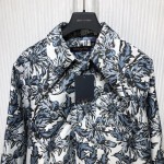 Replica Louis Vuitton Thistle Knotted Collar Shirt