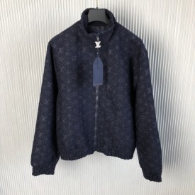 Replica Louis Vuitton Wool Zipped jacket