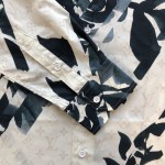 Replica Louis Vuitton Long-Sleeved Printed Cotton Shirt