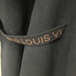 Replica Louis Vuitton Hooded Cape Coat with Belt