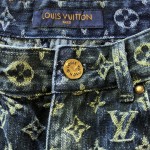 Replica Louis Vuitton Gradient Denim short