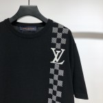 Replica LV Damier Stripe Jacquard T-shirt
