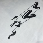 Replica Floating LV Printed T shirt