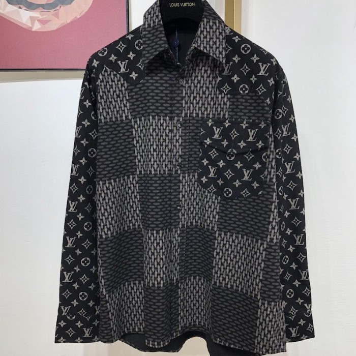 Louis Vuitton Damier Wool Overshirt