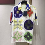 Replica LV Multicolor Hawaiian shirt