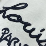 Replica LV Signature Print T Shirt