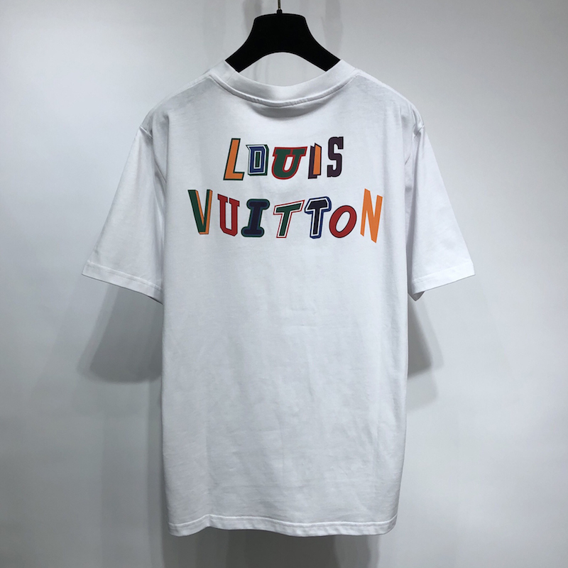 LV x NBA Lvxnba Front and Back Letters Print T shirt 1A8X8W