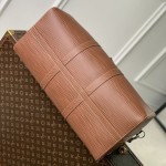 Replica Louis Vuitton Epi Leather Keepall Bandouliere 50 M23721 Brown