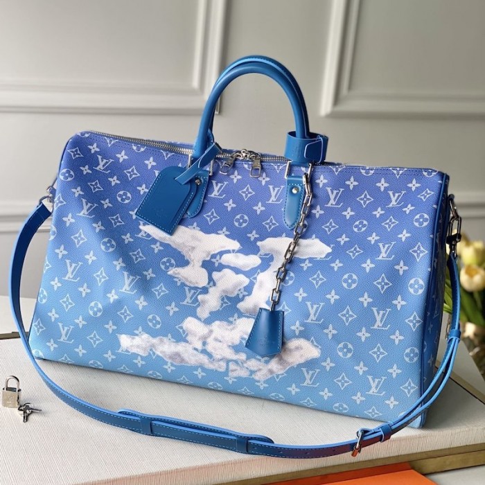 LV Monogram Clouds Keepall Bandouliere M45428