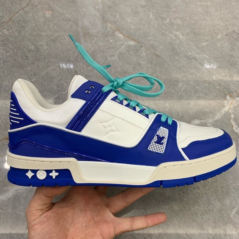 LV Trainer Sneaker Blue 1A813Q