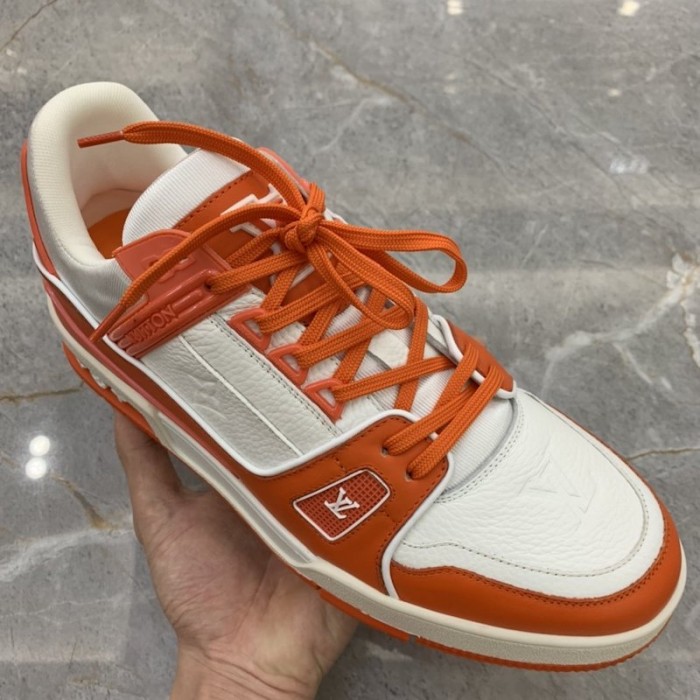 LV Trainer Sneaker Orange 1A811Q