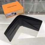 Replica LV monogram leather multiple wallet