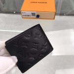 Replica LV monogram leather multiple wallet