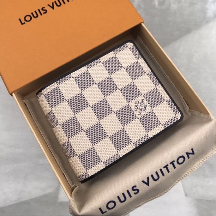 Replica Louis Vuitton Multiple Wallet Damier Ebene N60895 BLV1022