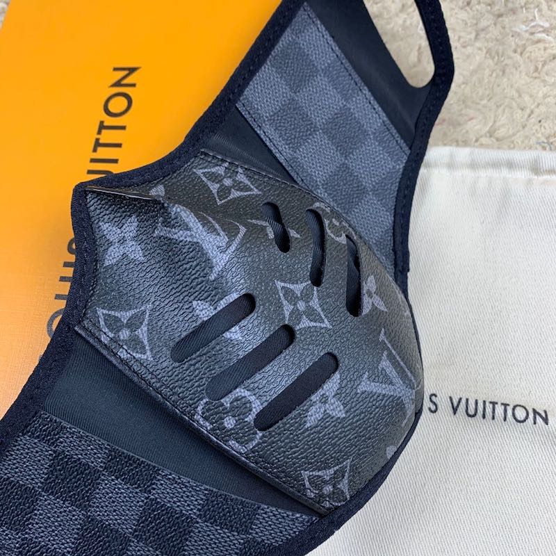 LV Damier Graphite with Eclipse Canvas Mask
