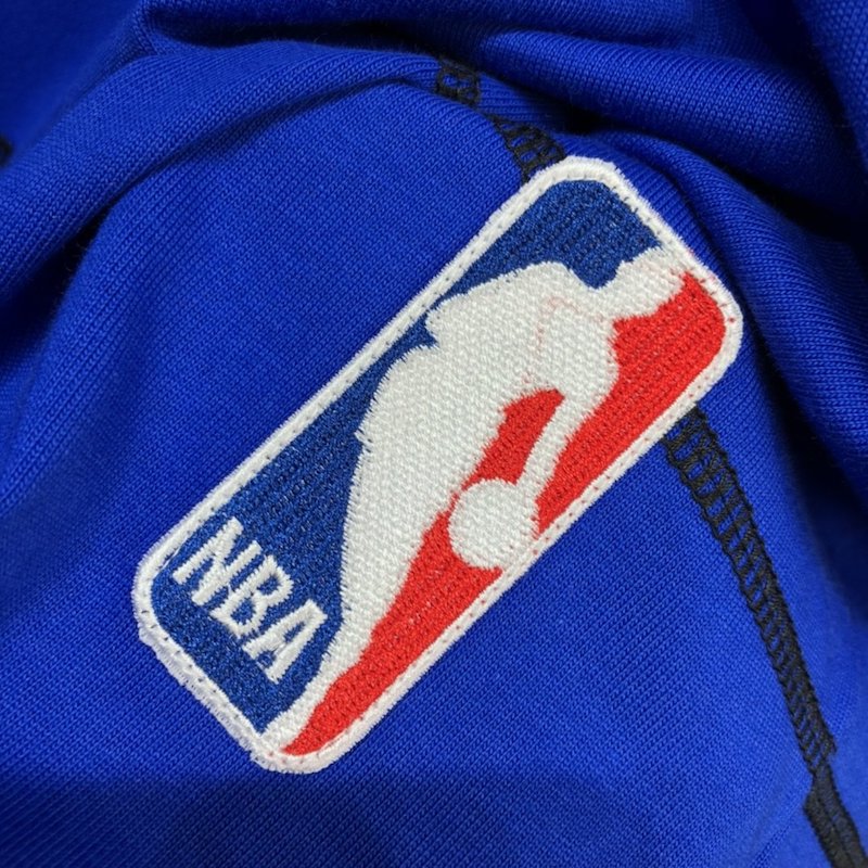 LV x NBA lvxnba Embroidery Detail T shirt Blue