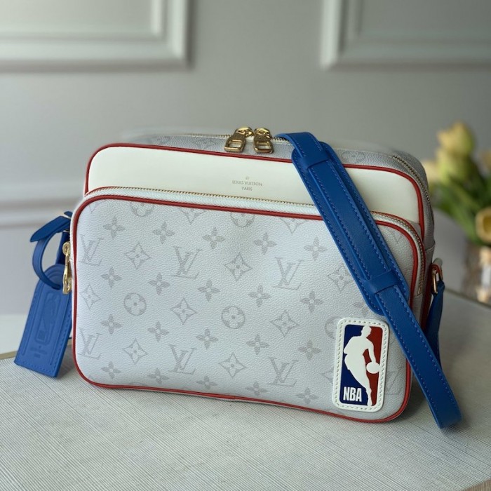 Louis Vuitton NBA Nil Monogram Messenger Bag (Authentic) – Rip