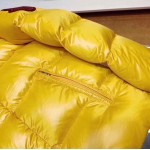 Mon dervaux Nylon laque jacket Yellow