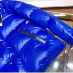 MonHanriot Down Nylon laque jacket Blue