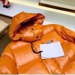 Mon Hanriot Down Nylon laque jacket Orange