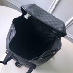Replica LV zack backpack damier graphite